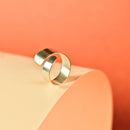 Handcrafted Brass Finger Ring Silver Look