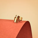 Handcrafted Brass Finger Ring Swirl Design