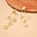 Handcrafted Brass Long Earring