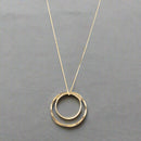 Handcrafted Brass Multi Circle Neckpiece