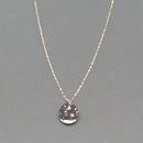 Handcrafted Brass Black Textured Neckpiece