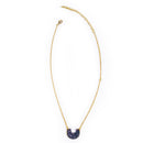 Handcrafted Brass U Shape Textured Neckpiece