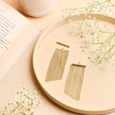 Handcrafted Brass Stud Party Earring