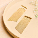 Handcrafted Brass Stud Party Earring