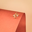 Handcrafted Brass Crossover Finger Ring