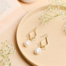 Handcrafted Pearl Design Earring