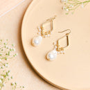 Handcrafted Pearl Design Earring
