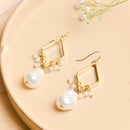 Handcrafted Pearl Design Earring
