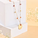 Handcrafted Brass Bead Neckpiece