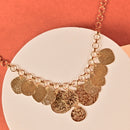 Handcrafted Brass Bead Necklace