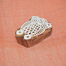 Hand carved block fridge magnet - Owl design