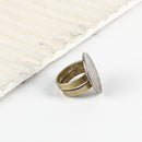 Fifty Paisa Coin Finger Ring