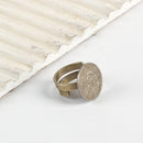 Twenty Five Paisa Coin Finger Ring