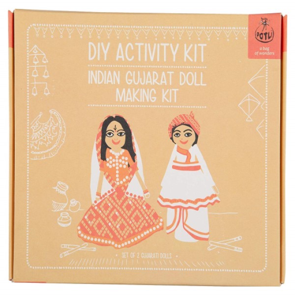 DIY Doll Making Kit ~ Gujarat Dolls DIY Kits Potli