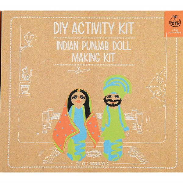 DIY Doll Making Kit ~ Punjab Dolls DIY Kits Potli