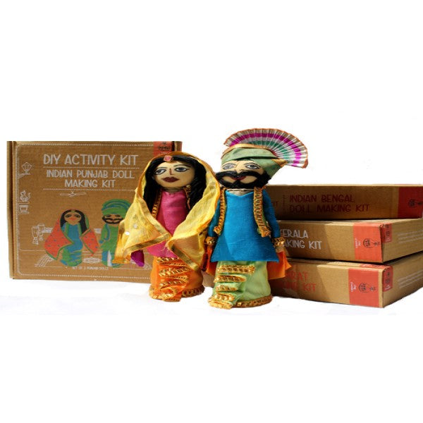 DIY Doll Making Kit ~ Punjab Dolls DIY Kits Potli