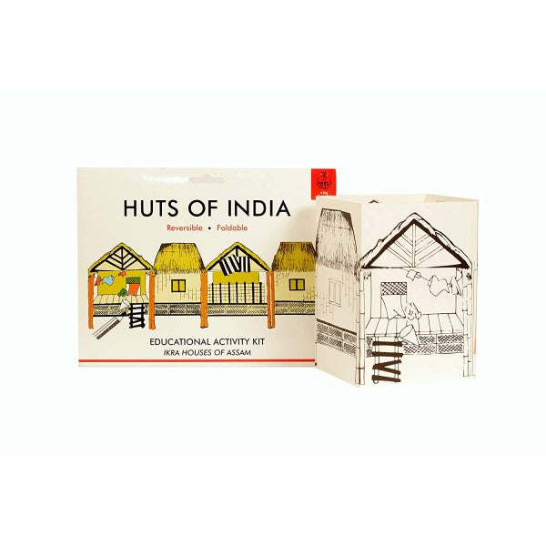 DIY Huts of India ~ Ikra Hut of Assam