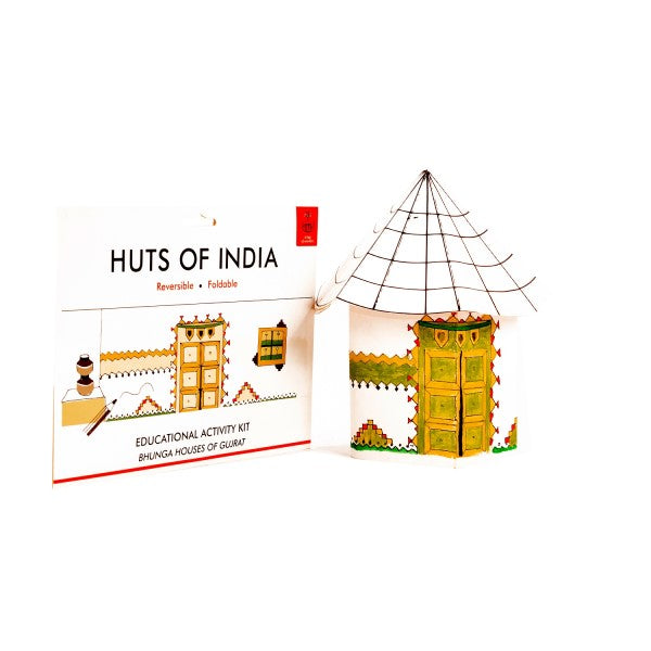 DIY Huts of India ~ Bhunga Hut of Gujarat