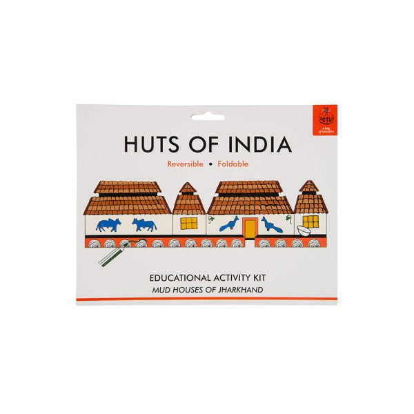 DIY Huts of India ~ Mud Hut of Jharkand DIY Kits Potli