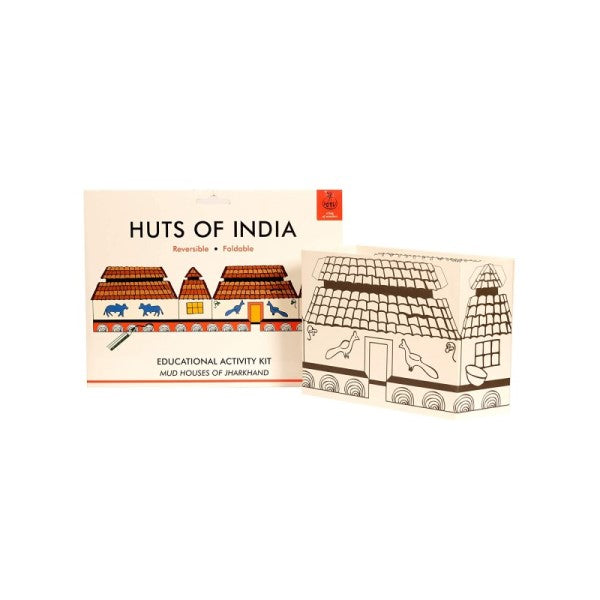 DIY Huts of India ~ Mud Hut of Jharkand DIY Kits Potli