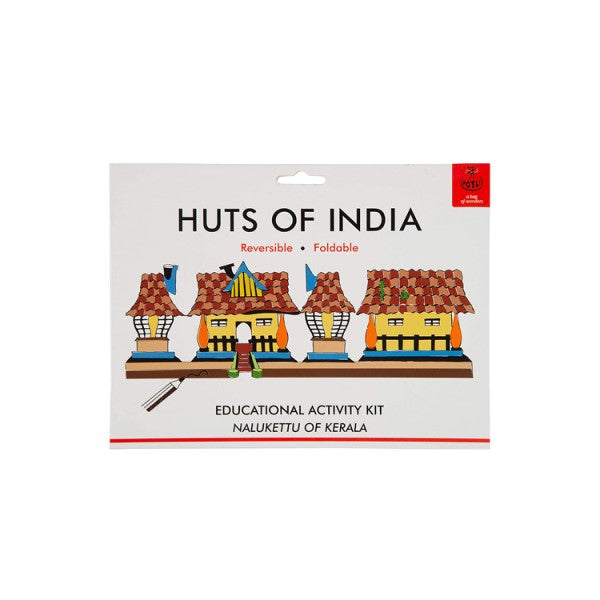 DIY Huts of India ~ Nalluketu Hut of Kerala DIY Kits Potli