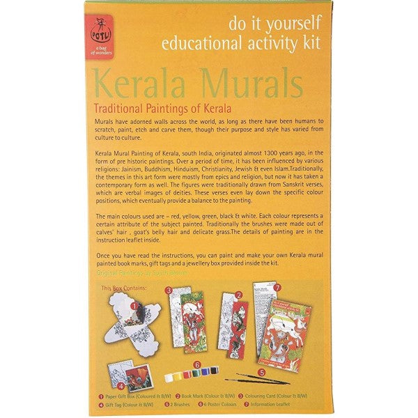 DIY Coloring Kit ~ Murals of Kerala DIY Kits Potli
