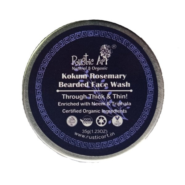 Kokum Rosemary Beard Face Wash