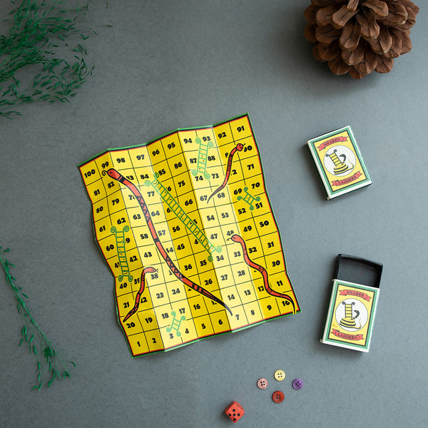 Snakes & Ladders in a Matchbox