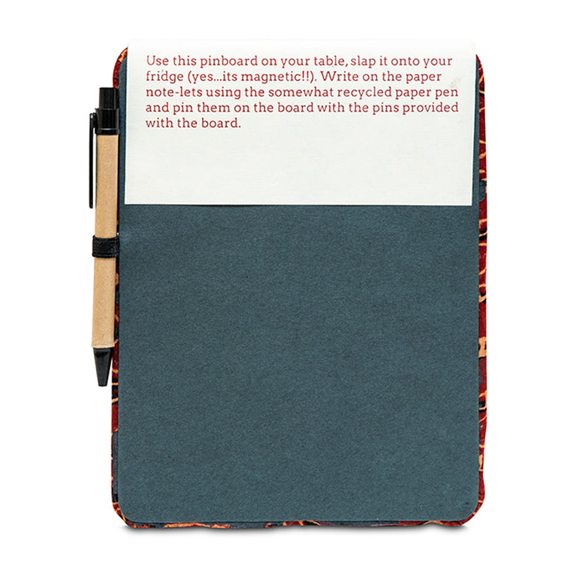 Handmade Magnetic Pin Board