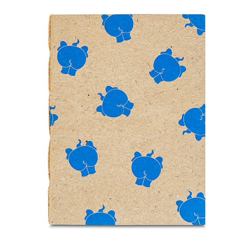 Handmade Elephant Poo Paper Soft Cover Diary