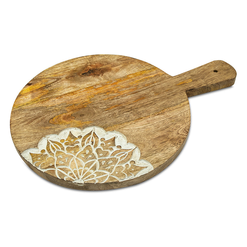 Wooden Engraved Round Chopping Board
