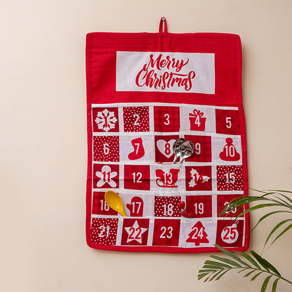 Christmas Fabric Hanging Advent Calendar