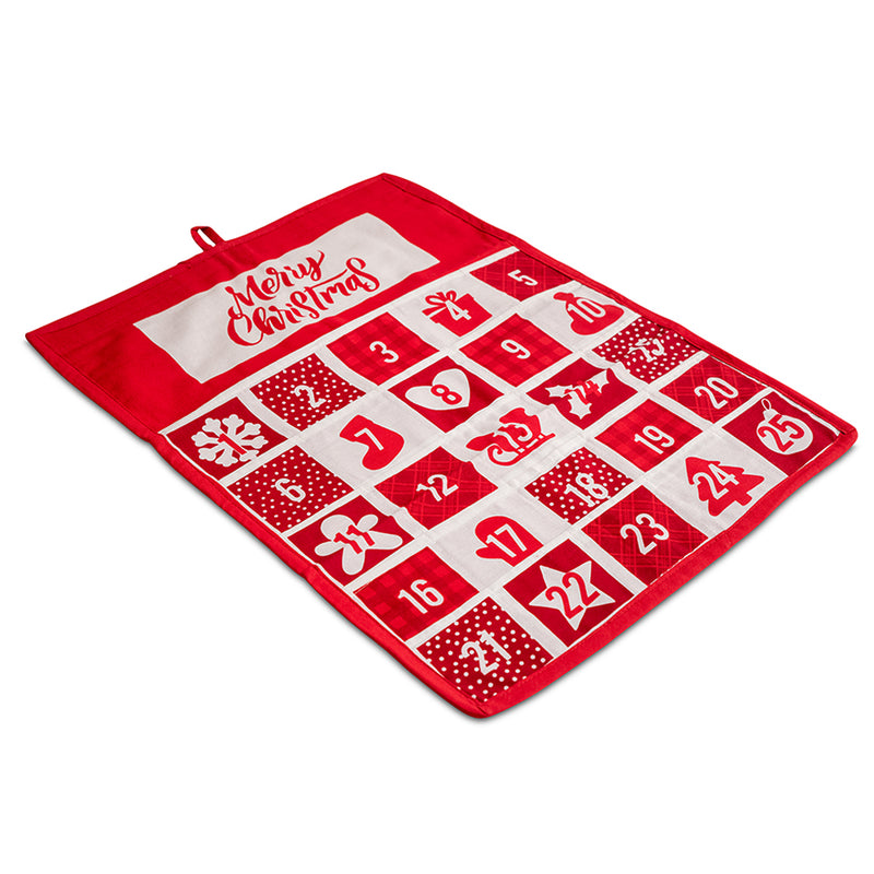 Christmas Fabric Hanging Advent Calendar