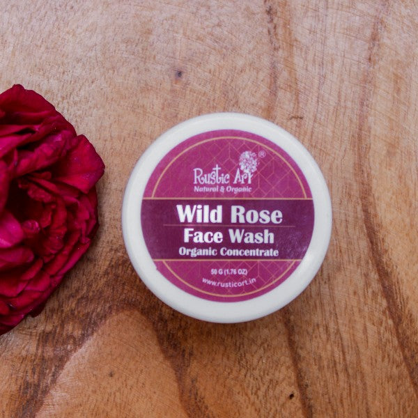 Wild Rose Face Wash Skin Care Rustic Art