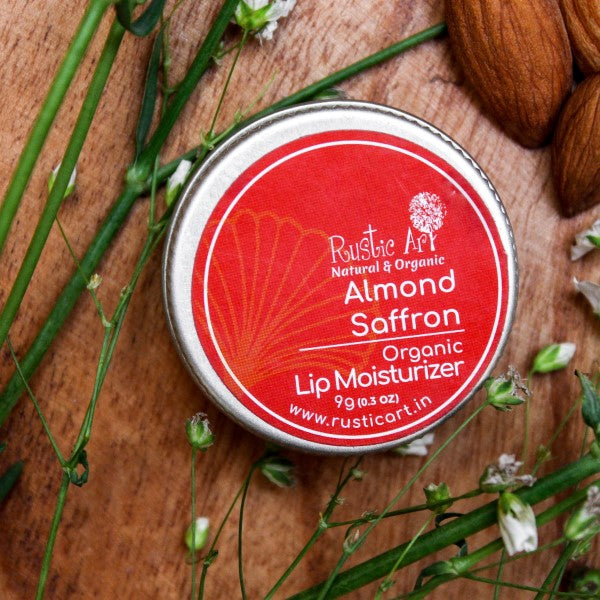 Almond Saffron Lip Moisturizer