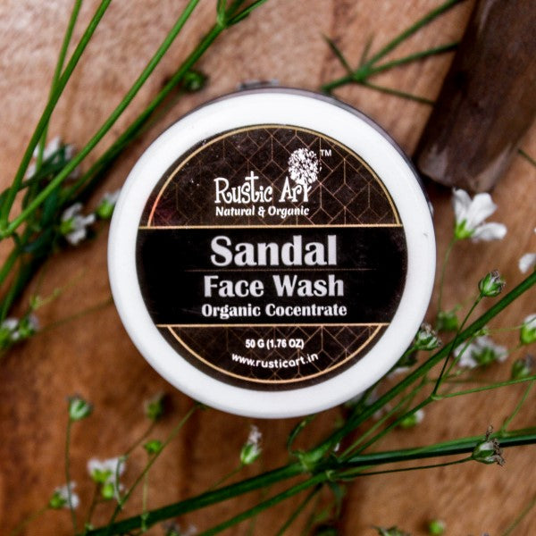 Sandal Face Wash Skin Care Rustic Art