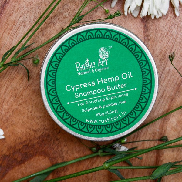 Cypress Hemp Shampoo Butter Skin Care Rustic Art