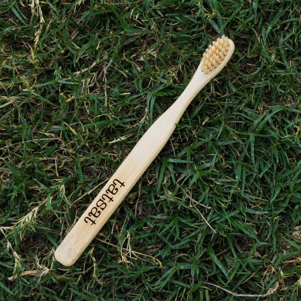 Kid's Bamboo Toothbrush ~ Natural Bristles