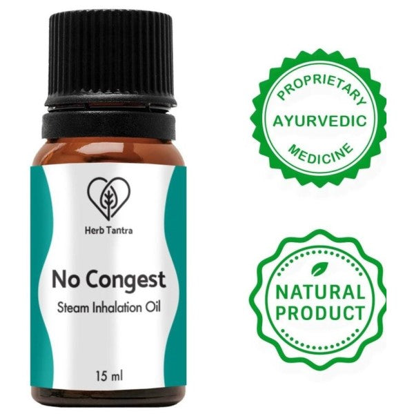 No Congest Steam Inhalation Oil Herbal Roll Ons Herb Tantra