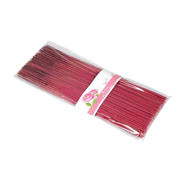 Incense Stick Pack of 100 ~ Rose Incense Sticks Elements