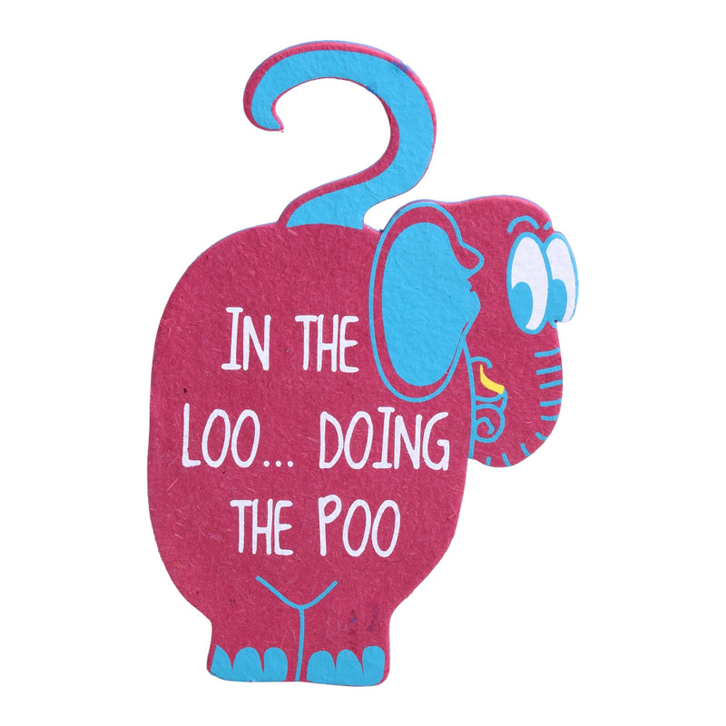 Elephant Poo ~ Door Hangers [Pack of 5]