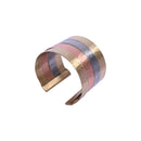 Handcrafted Brass Copper Four Layer Handcuff