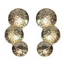 Handcrafted Brass Stud Earring