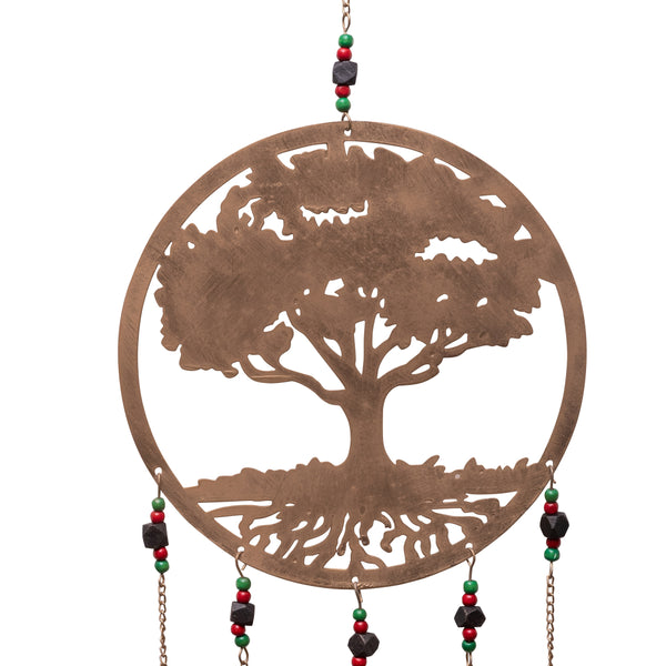 Handmade Brass Bell with Tree of Life Design
