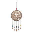 Handmade Brass Bell with Heart Carving