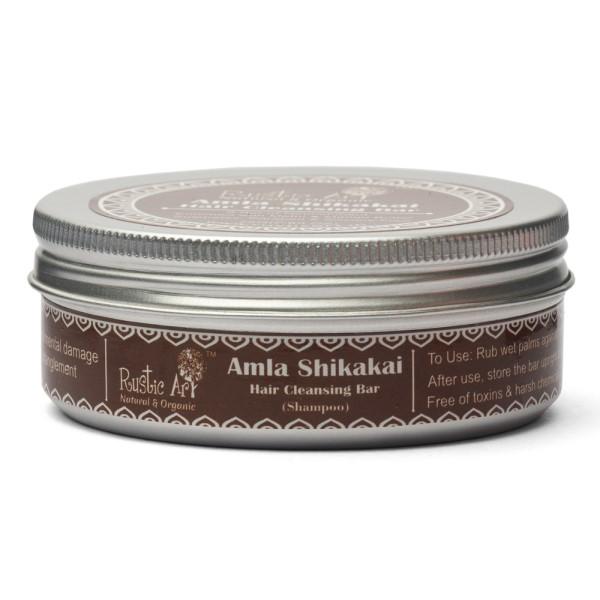 Amla Shikakai Hair Cleansing Bar Skin Care Rustic Art 
