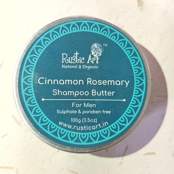 Cinnamon Rosemary Shampoo Butter Skin Care Rustic Art 