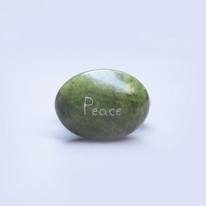 Colors of Joy ~ Paper Weight Stone Decor tatsat- a socially conscious store Peace 