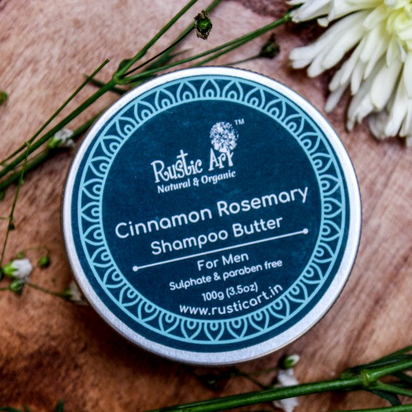 Cinnamon Rosemary Shampoo Butter Skin Care Rustic Art