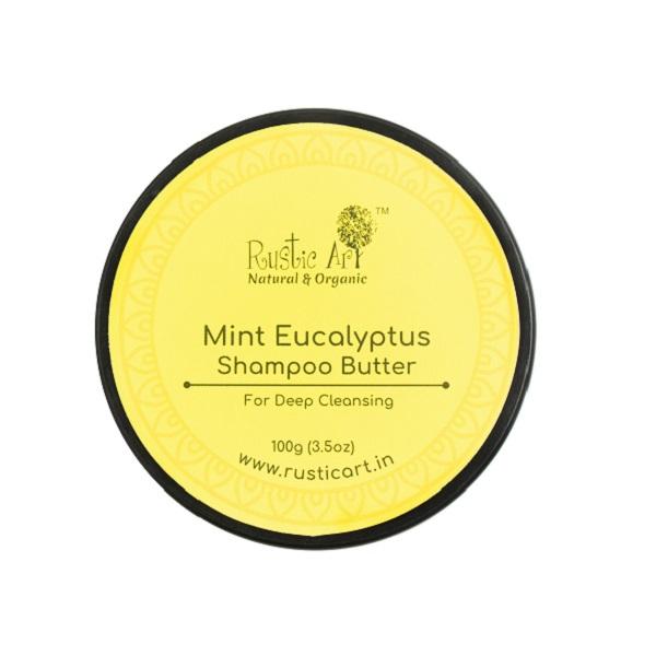 Mint Eucalyptus Shampoo Butter Skin Care Rustic Art 